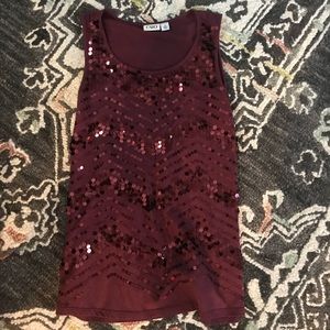 Sequins tank top